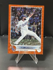 2022 Topps Series 2 - Kenley Jansen #396 Orange Foilboard /299