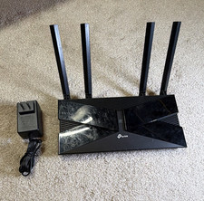 TP-LINK Archer AX50 AX3000 Wi-Fi 6 Gigabit Router, 4-Port, USB 3.0, WPS