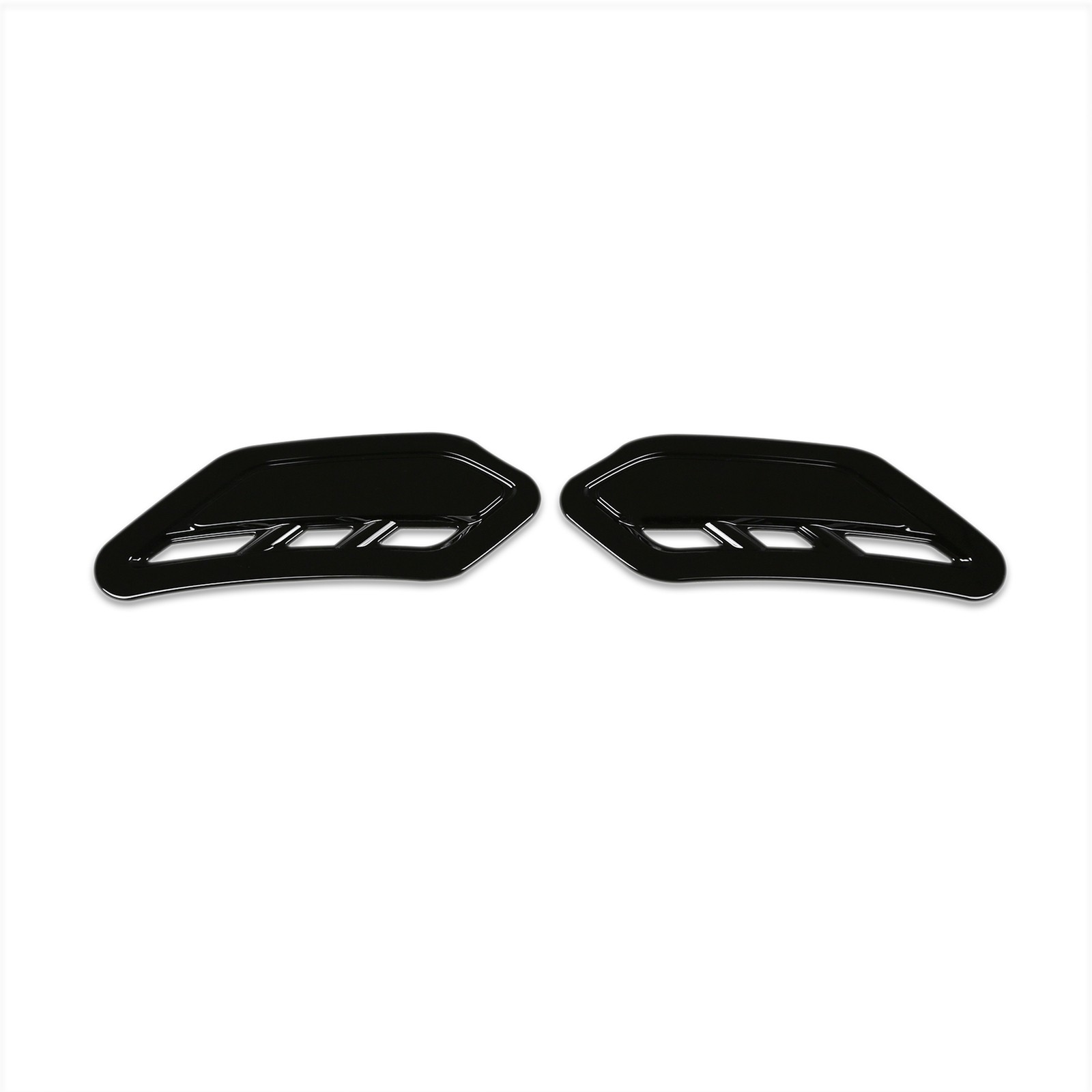 Fit Subaru Forester 2025 Front Fender Sticker Vents Air Outlet Cover Trims Black
