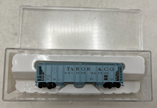 Tren a escala Con-Cor N Tabor & Co Decatur TLCX 20118 3 bahías tolva cubierta | Zustand: Used