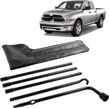 Spare Tire Tool Kit with Spare Tire Jack Handle and Wheel Lug 03-21 Ram 1500