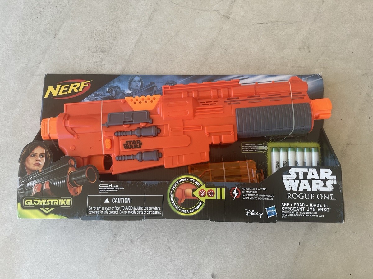 Star Wars Rogue One Nerf Sergeant Jyn Erso Deluxe Blaster | eBay