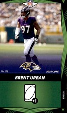 2025 Uno Elite Core - Green Brent Urban Ravens #178