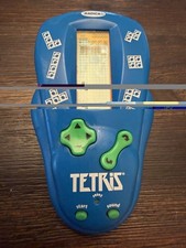 Vintage Radica Tetris Electronic Handheld Game 2000 Tested Working