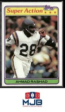 1981 Topps Ahmad Rashad #457 Minnesota Vikings