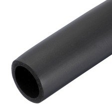 Pipe Insulation Tube Foam, 1-1/8" ID x 3/16" Thick x 1.64ft Foam Pipe, Black