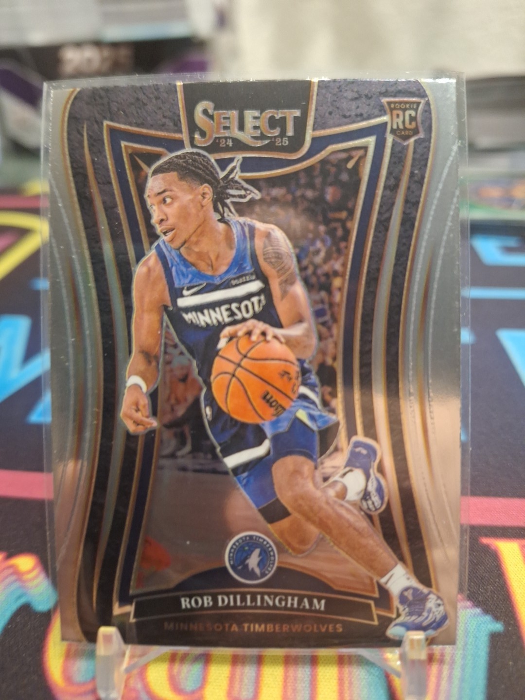 2024-25 Panini Select - Mezzanine Robert Dillingham #392 Silver Prizm (RC)