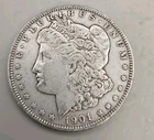 1901 Morgan Silver Dollar $1 -  Philadelphia Mint
