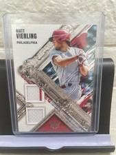2022 Panini Diamond Kings DK Materials Matt Vierling DUAL PATCH RC DKM-MV Tigers