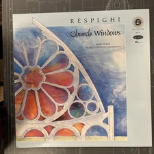 RESPIGHI CHURCH WINDOWS Pacific Symphony Orchestra 45rpm LP