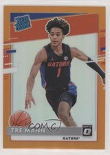 2021 Chronicles Draft Picks Donruss Optic Rated Rookies Orange Tre Mann #221 2u6