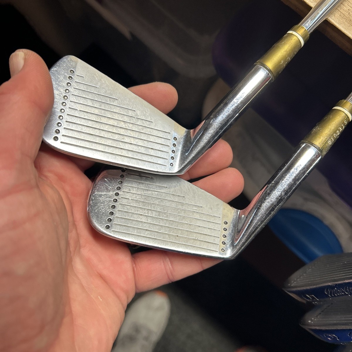 Men's RH Set Of Jack Nicklaus Champion Vintage Blade Irons 3-PW