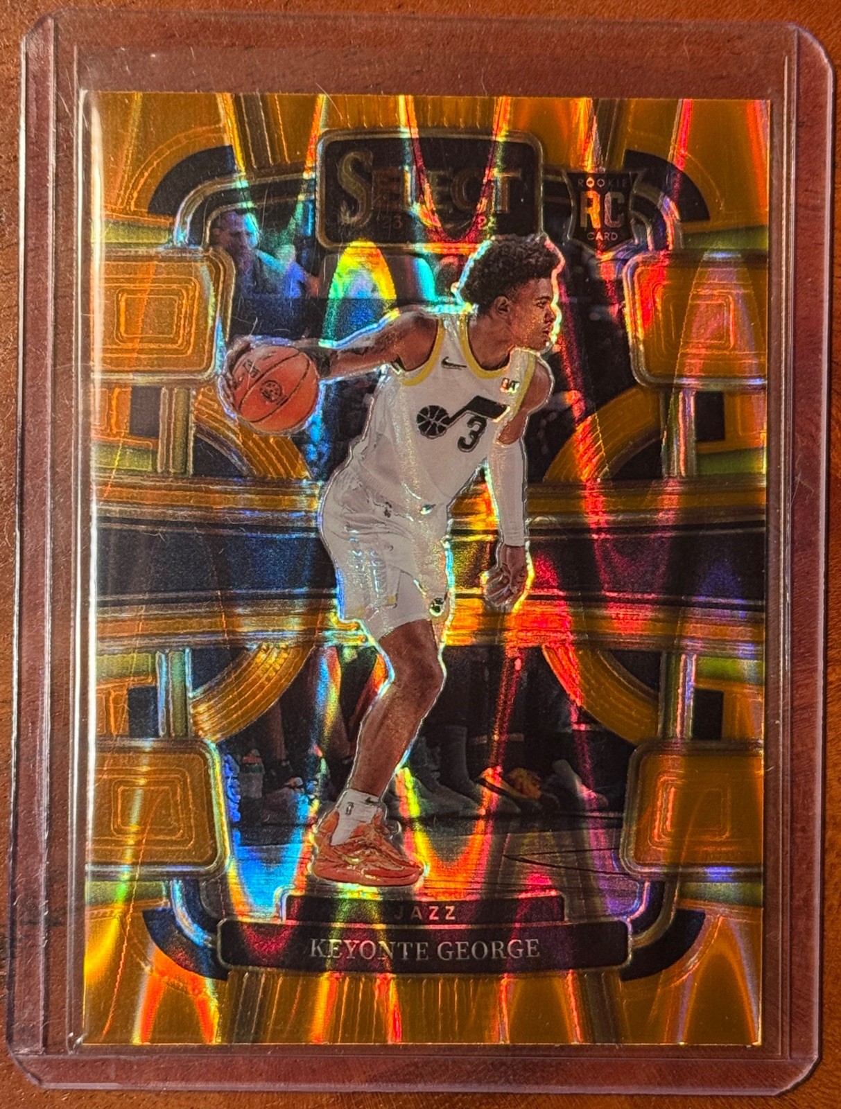 2023-24 Select Keyonte George Orange Tectonic (RC) #75 - Utah Jazz