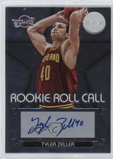 2012-13 Totally Certified Rookie Roll Call Silver Tyler Zeller #23 Auto 1n6x