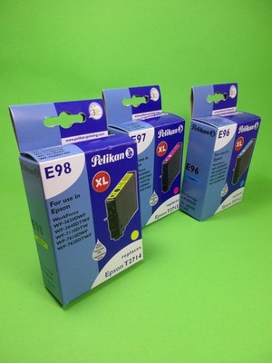 Original Pelikan E96/E97/98 ersetzt Epson T2712/T2713/T2714 OVP