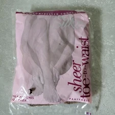 Silkies Sheer Toe-To-Waist #080502 Size Extra Large X Large Honey Queen Beige