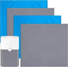4 Pack 211+ Replacement Washable Pre-Filters for Blueair Blue Pure 211+ Air Puri