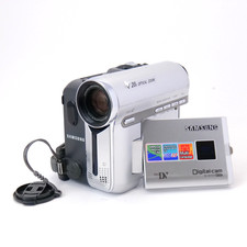 Samsung SC-D353 Camcorder MiniDV Digital Camera FOR PARTS BROKE SCREEN