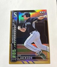2016 Bowman - Bowman Scouts' Top 100 Alex Jackson #BTP-85 Gold Refractor /50