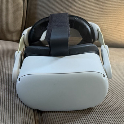 Meta Quest 2 VR Headset with controllers and accessories