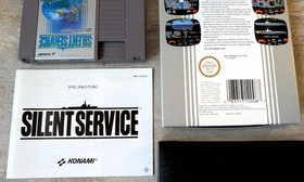Nes Silent Service - Nintendo NES Spiel PAL B- OVP CIB