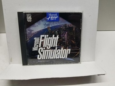 Vintage 1996 Microsoft Home Flight Simulator PC Game CD-ROM for MS-DOS