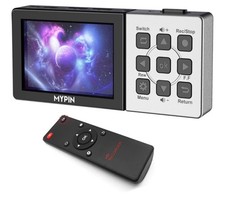 1080P 60fps Capture Card with 3.5 Inch LCD and Remote Control, HDMI Video Record