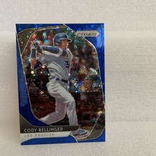 Cody Bellinger 2020 Prizm #28 Blue Donut Circles Prizm 68/199 LA Dodgers-MLB