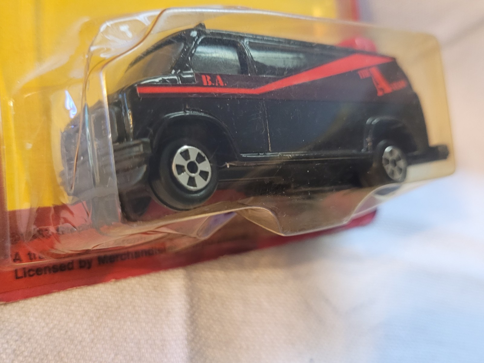 Vintage 1983 ERTL The "A-TEAM"  1983 GMC Van, Black, #1823, 1/64 Carded New thumbnail 5