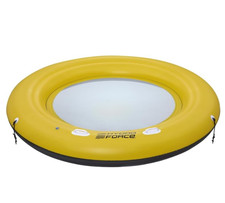 Hydro Force Inflatable Water Hammock Float 3-Person Mesh Cup Holders
