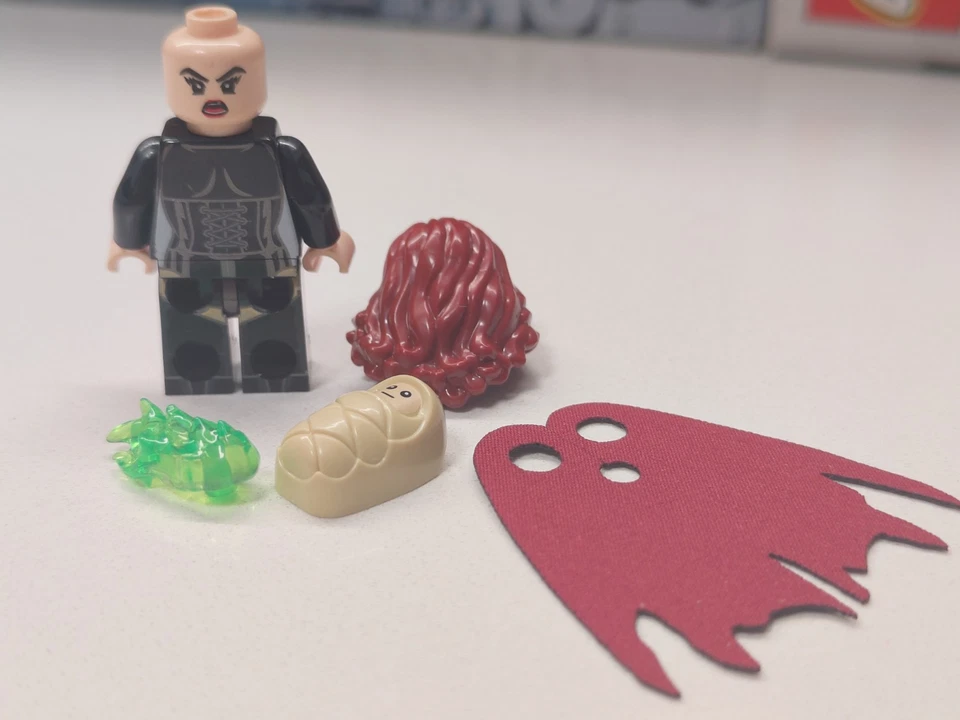 X-MEN Marvel Madelyne Pryor Goblin Queen con Baby Nathan Minifigura Lego Personalizada Foto 4 de 4