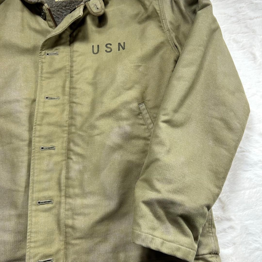 Buzz Rickson's Deck Jacket L Militaria Casual  Au… - image 6