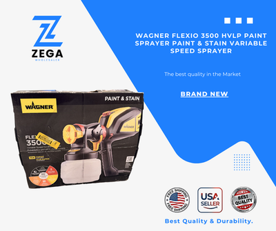 #ad #ad Wagner Flexio 3500 HVLP Paint Sprayer Paint amp; Stain Variable Speed BRAND NEW $149.99