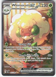 Whimsicott ex 165/086 Scarlet & Violet: White Flare Special Illustration Rare