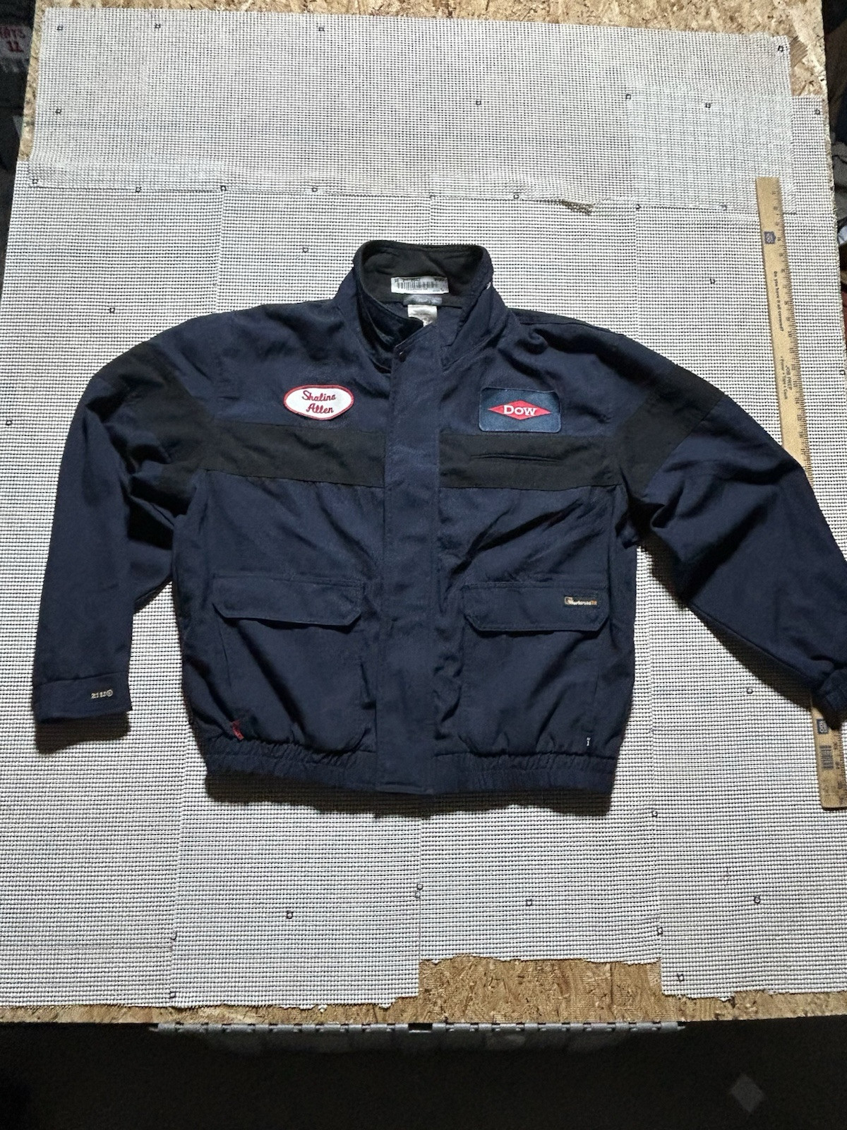 Chaqueta Workrite FR XL Ropa de Trabajo Azul Marino De Colección Resistente al Fuego 6.0 Arco De Colección