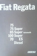 Fiat Regata 11/83 Brochure Brochure Catalogue Broszura Folleto