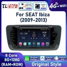 Android Auto For Seat Ibiza 6j MK4 2009-2013 Car Radio Multimedia Video Audio