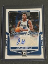 2024-25 Panini Donruss Optic - Signature Series Jazian Gortman, Jazian...