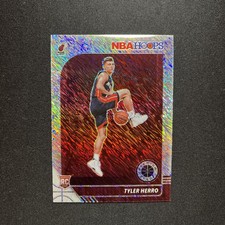 2019-20 Panini NBA Hoops Premium Stock - Variation Tyler Herro Shimmer Prizm RC