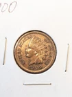 1900 Indian Head Penny coin
