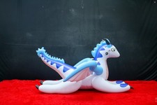 Dragon Ride Cartoon Inflatable Blow Toy Pool Party Room Garden Decor PVC 2M Long