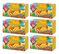 Teekanne Karaibische Mango Tee 6X 20 Teebeutel - FrüChtetee Mischung LäNdertee