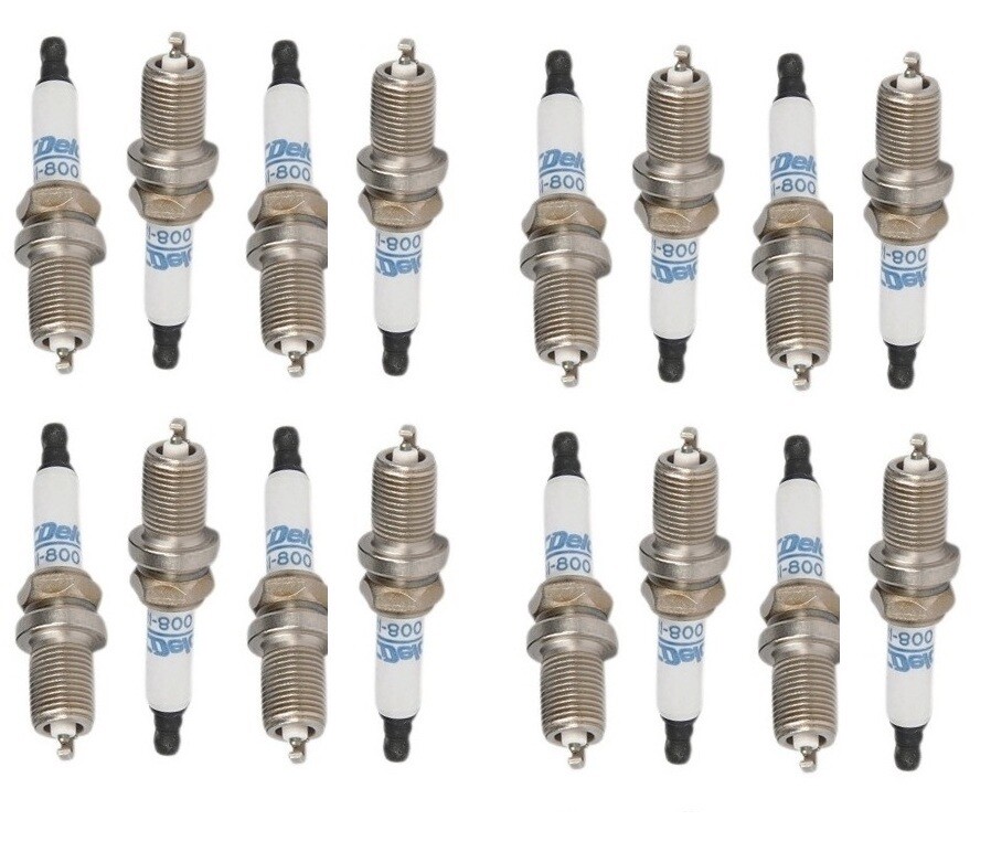 Set Of 16 Spark Plugs AcDelco For Mercedes CL55 AMG ML430 R500 W163 W219 V8