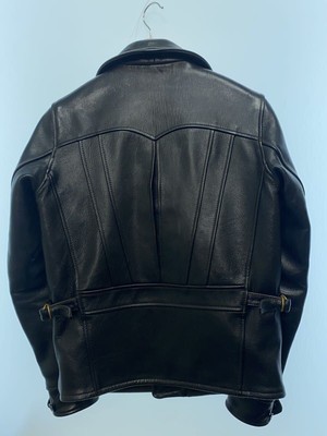 WEST RIDE RIDER JACKET DOUBLE 34 GOAT LEATHER Black SOLID Used | eBay