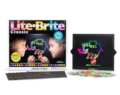 Lite Brite Classic, Favorite Retro Toy - Create Art with Light, STEM, Educationa