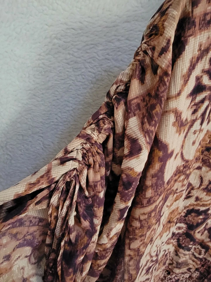 Camisa blusa Route 66 para mujer talla 3X multicolor Foto 4 de 4