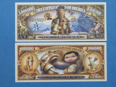 4 Rechnungen: Eis Alter Sub-Zero Helden Film & Cartoon Ein Million Dollars