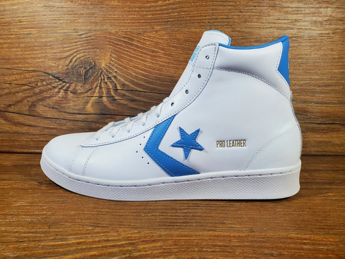 Converse Pro Leather Hi Top Shoes Coast Blue 166813C Carolina eBay