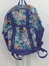 High Sierra Zingo 2.0 Backpack Pool Party Beach Lavender White NWT AB11 -4
