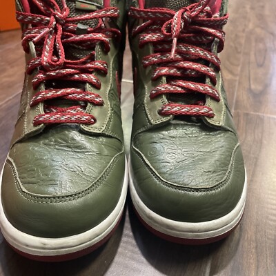 Size 9 - Nike Stussy x Dunk High World Tour | eBay